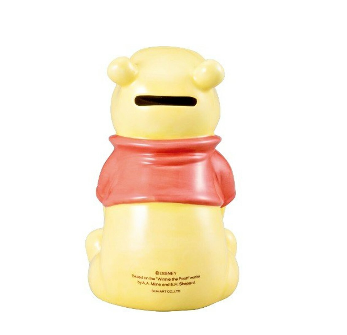 迪士尼小熊維尼| 錢罌 | 存錢罐(日本直送)