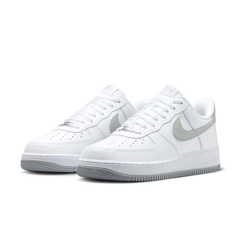 NIKE AIR FORCE 1 LOW "LIGHT SMOKE GREY" 白灰 男女鞋 FJ4146-100 [台灣現貨]
