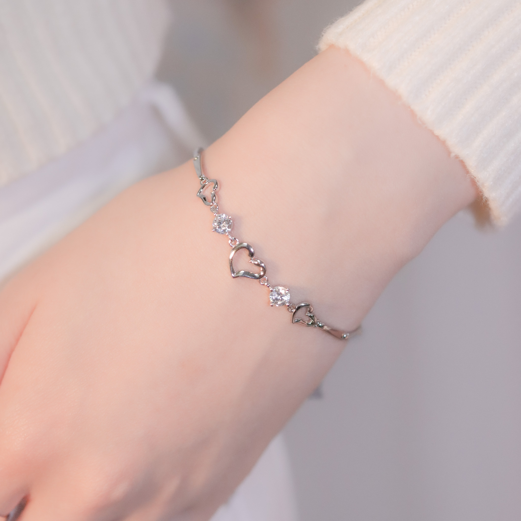 | 925銀丨愛意瀰漫軟手鐲 | BR1022 |