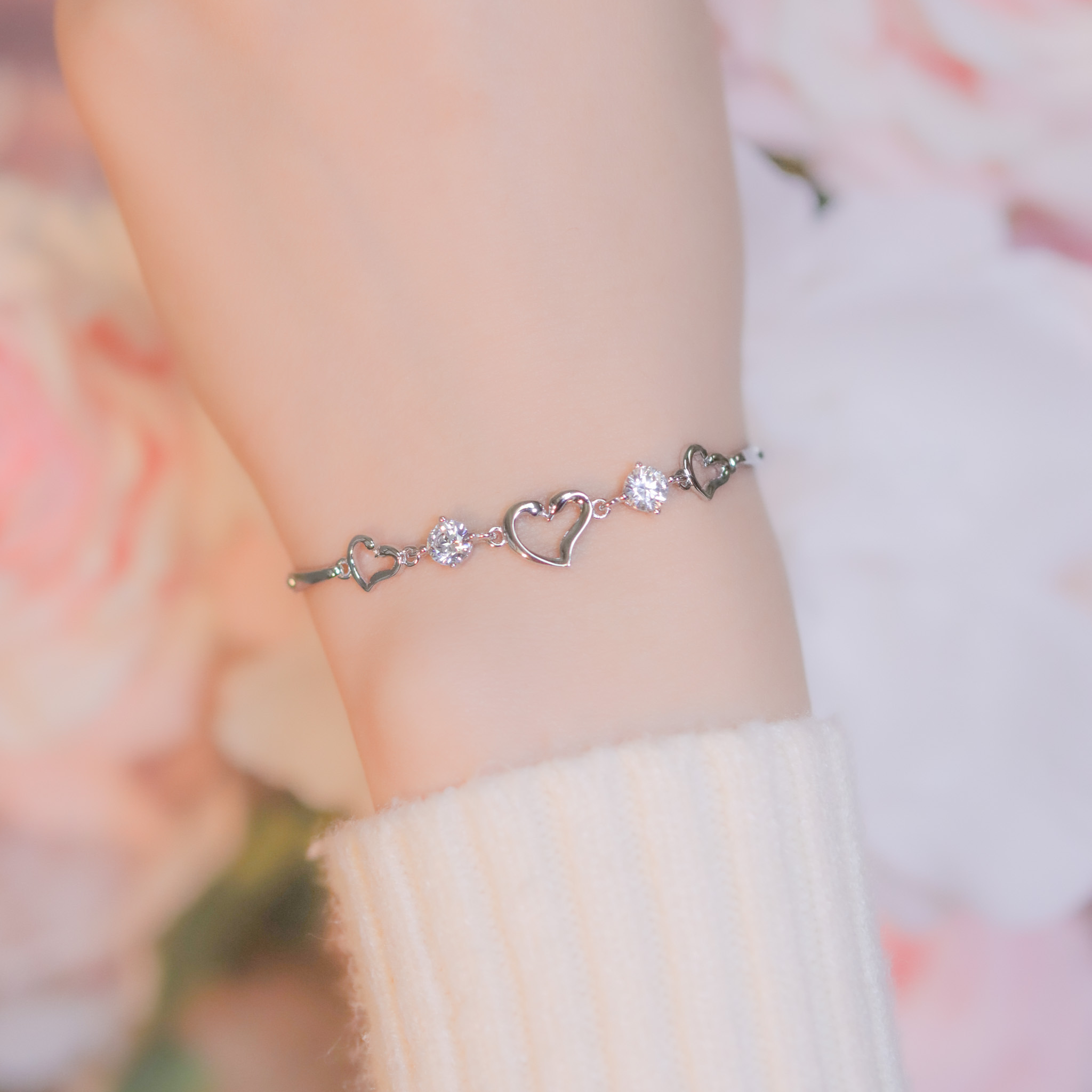 | 925銀丨愛意瀰漫軟手鐲 | BR1022 |