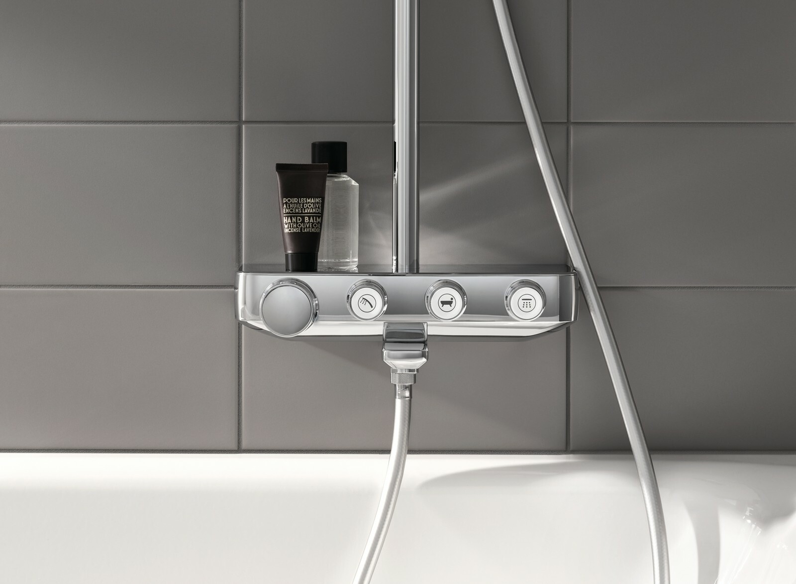 GROHE｜Euphoria 260 Mono｜三段式恆溫花灑組|帶下出水