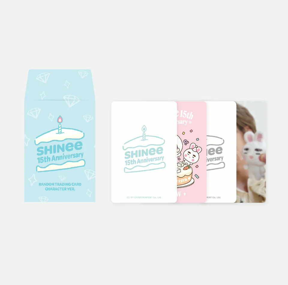 Shinee 15th Anniversary Trading card