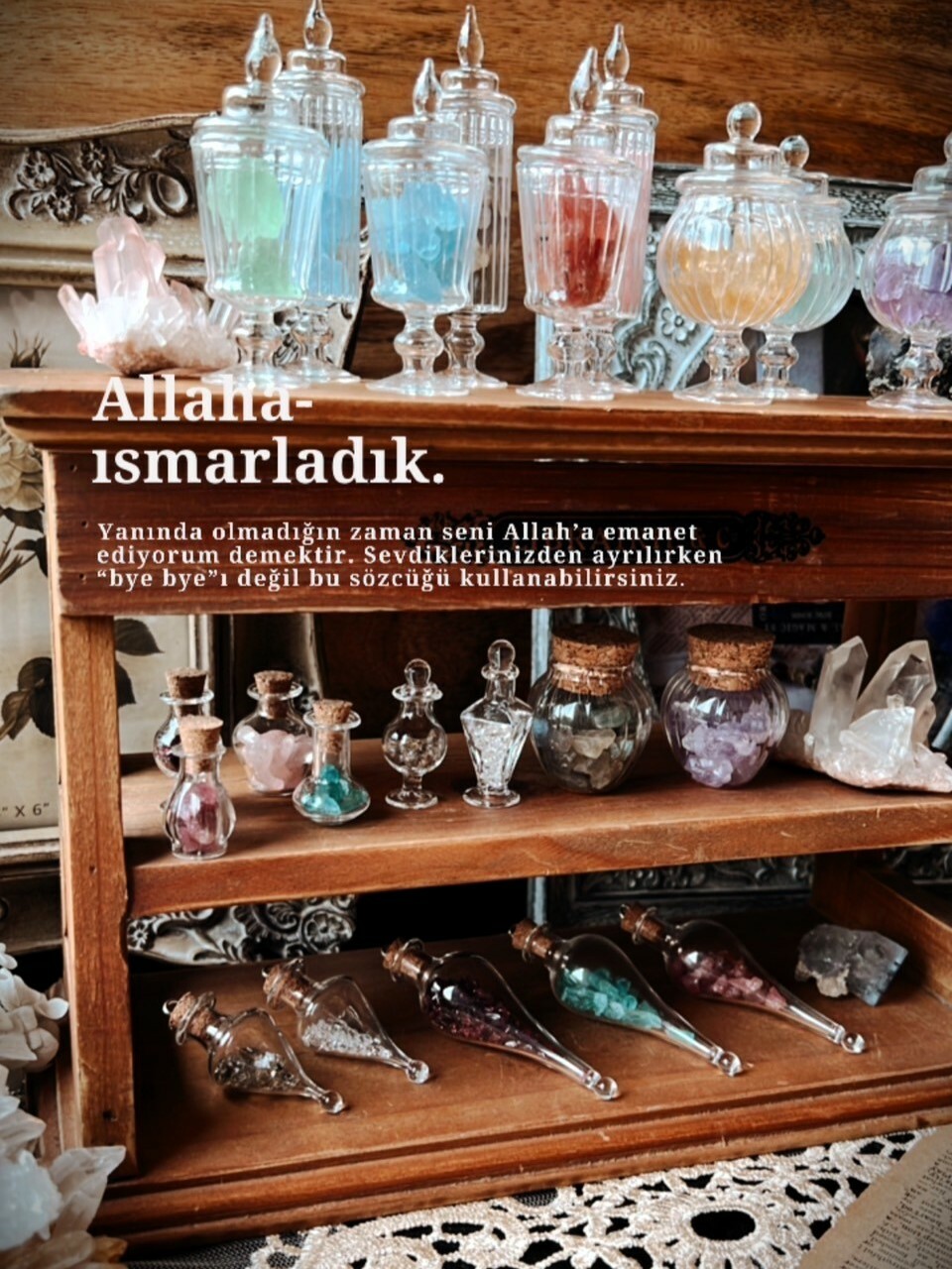 迷你魔法玻璃瓶(A-F)