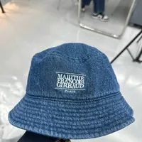[S] MARITHE CLASSIC LOGO BUCKET HAT,BLUE, 1MG24CHG104BLU (SMR53)