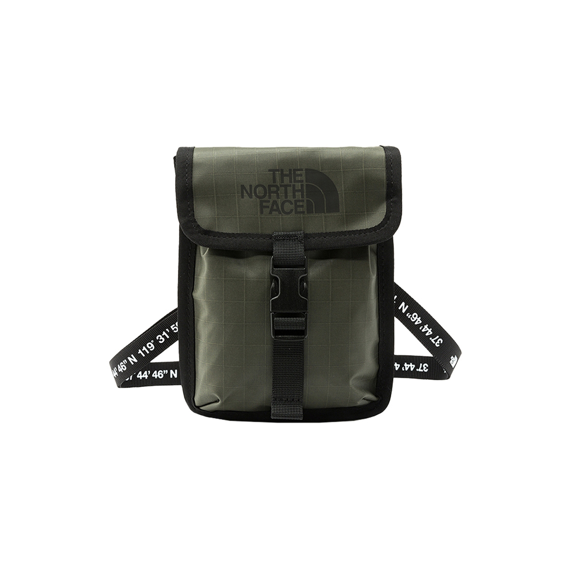 -(E13e05)-THE NORTH FACE SMALL SHOULDER BAG 1.5L 雙層 插扣式 防潑水小包 肩包 斜背包 -NF0A7QU7 墨綠色(21L)