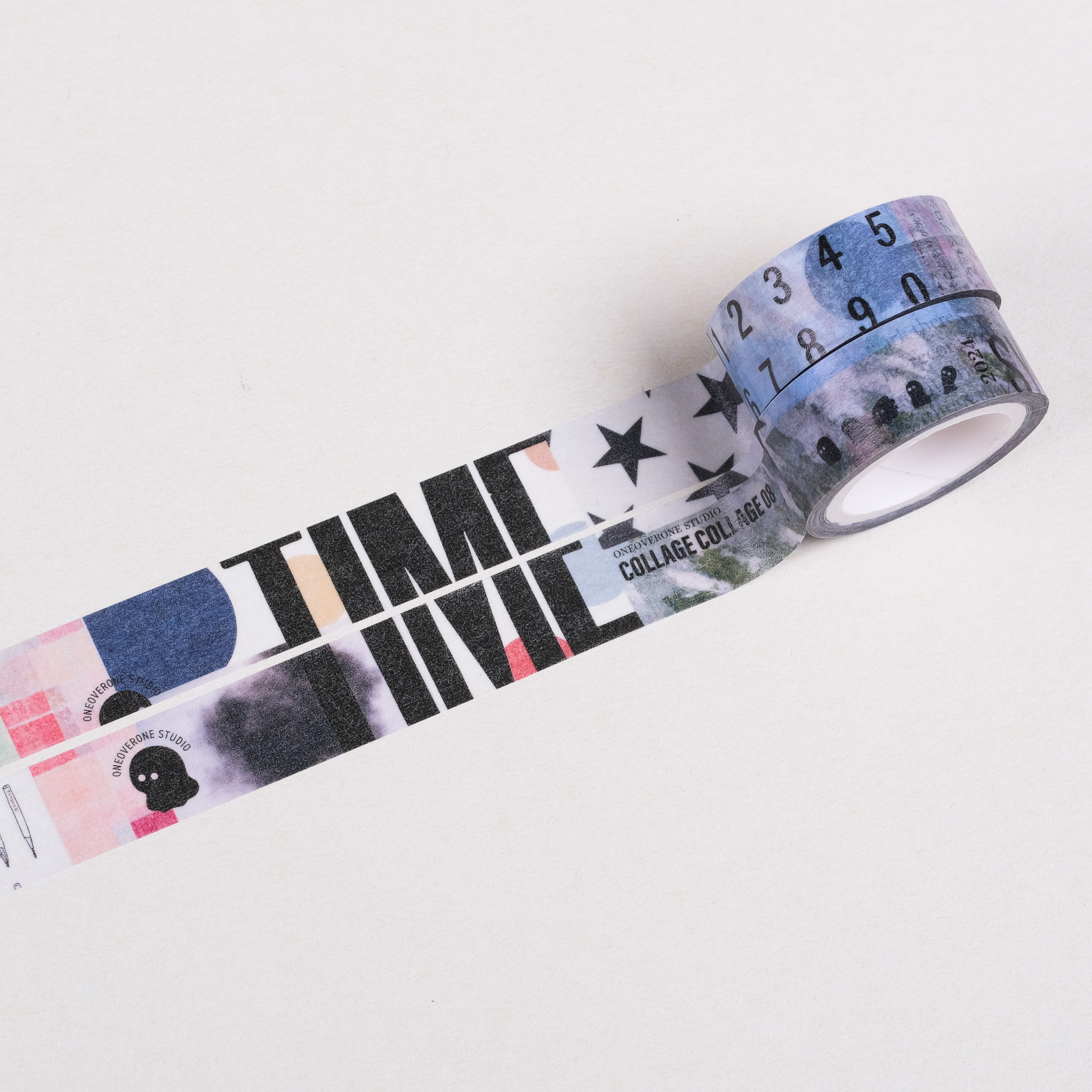 Collage Collage 7-8 紙膠帶 /一分之一工作室