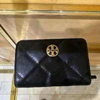 [S] TORY BURCH WILLA MEDIUM WALLET,BLACK, 150077-001 (STB462)