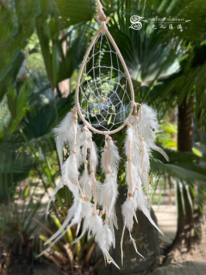 質感 純淨祈夢網 捕夢網 -光之薩滿