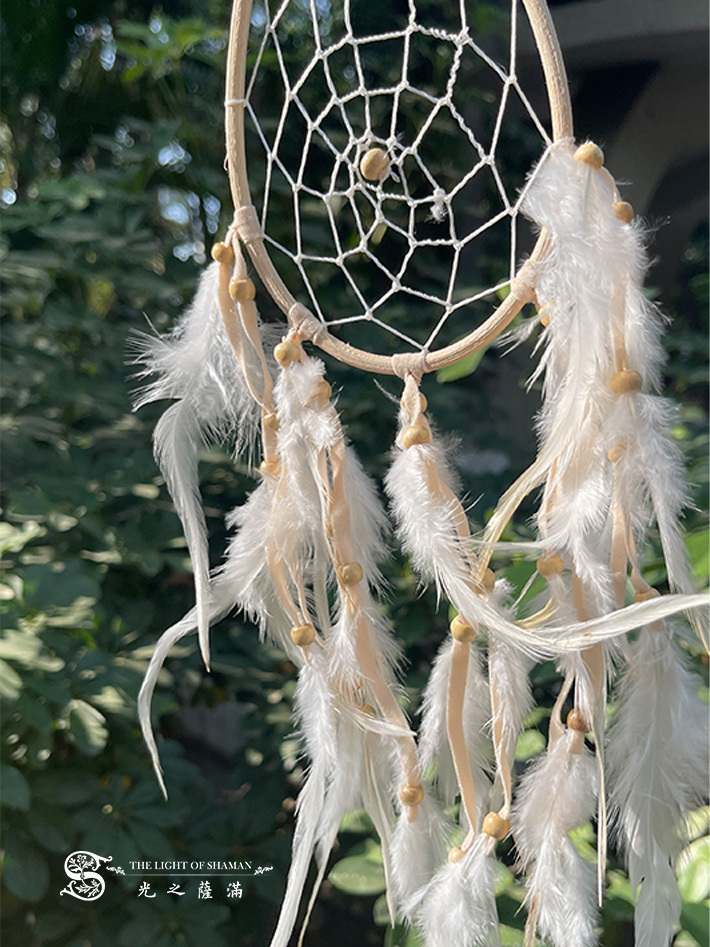 質感 純淨祈夢網 捕夢網 -光之薩滿