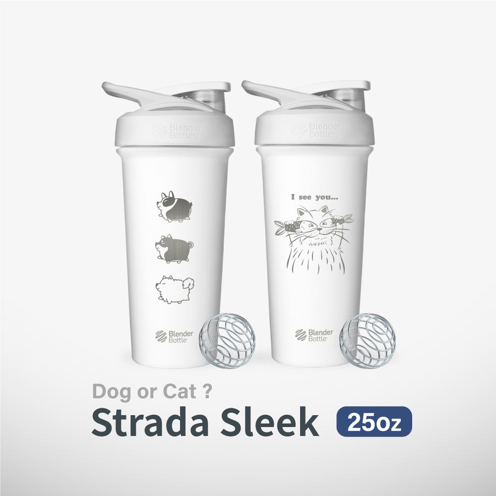Strada Sleek 25oz 不鏽鋼特別款 | 貓狗派系