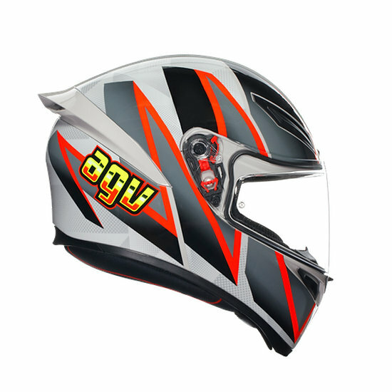 AGV K1 S 彩繪 BLIPPER 灰/黑/紅 全罩