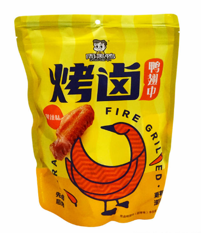 周黑鴨烤鹵鴨翅（甜辣味）