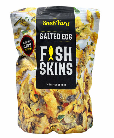 Snak Yard 咸蛋黃風味魚皮（熟制動物性水產製品）