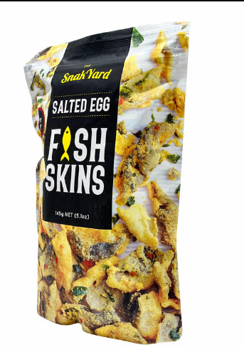 Snak Yard 咸蛋黃風味魚皮（熟制動物性水產製品）