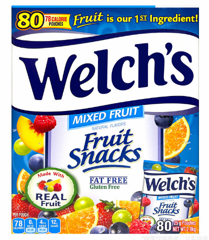 Welch's 水果軟糖（凝膠糖果）