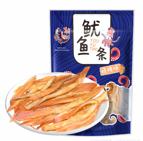 北海安濱魷魚條 (燒烤味)