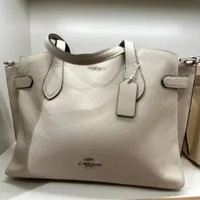 [S] COACH CH195 LEATHER HANNA CR,SV/STEAM, 195031872709 [FINAL SALE] (SCO677)