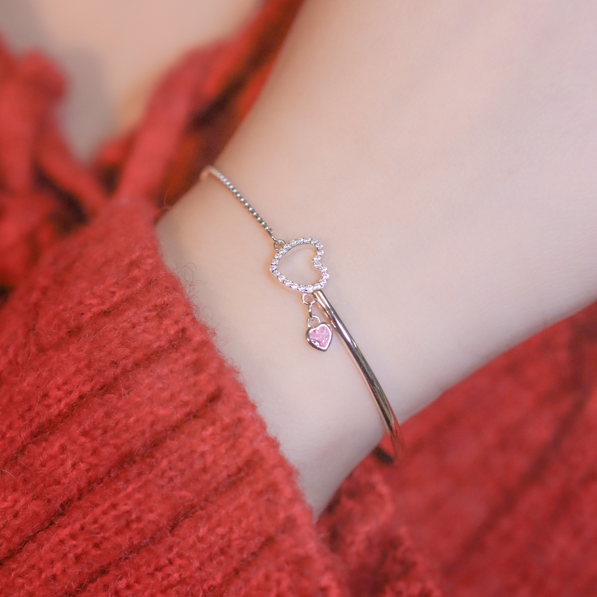 | 925 Silver・White Gold | Still Flipping Bracelet | BR1028 |