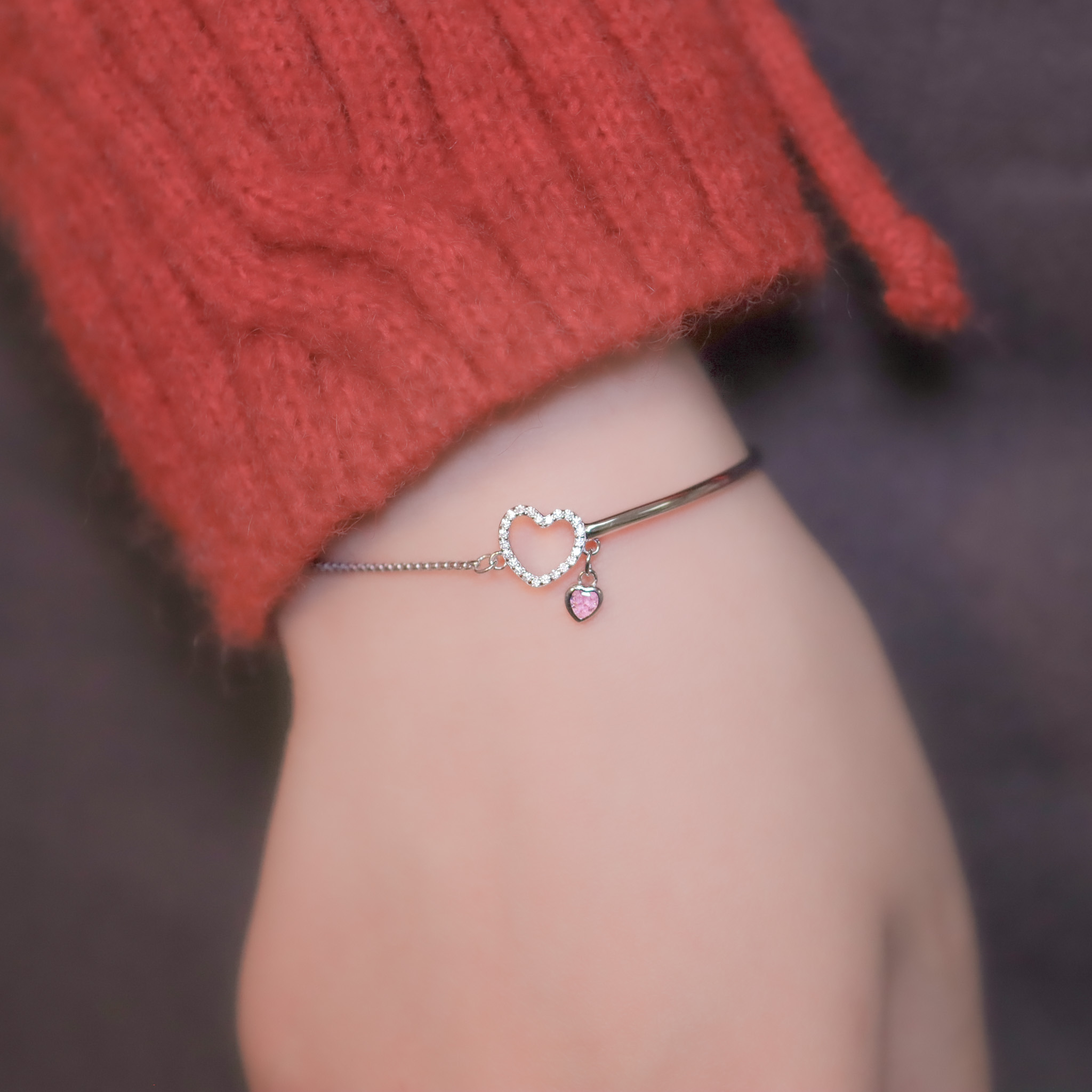 | 925 Silver・White Gold | Still Flipping Bracelet | BR1028 |