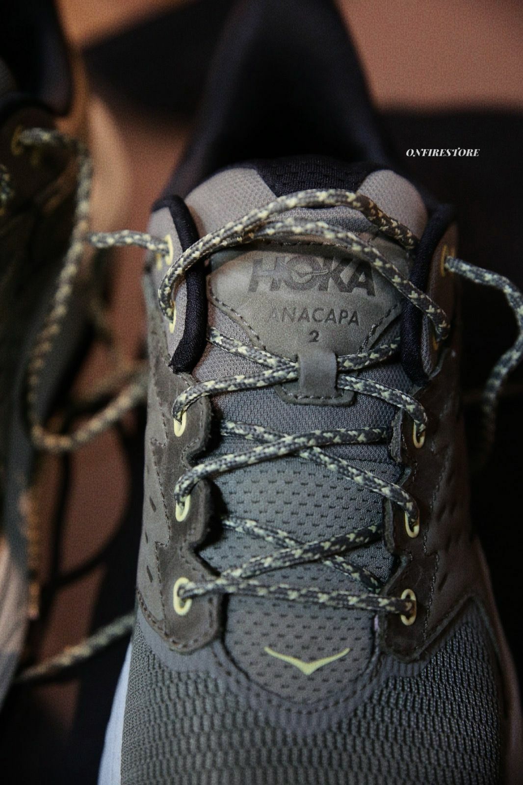 {現貨} Hoka One One Anacapa 2 Low Gore-Tex OLIVE HAZE / MERCURY