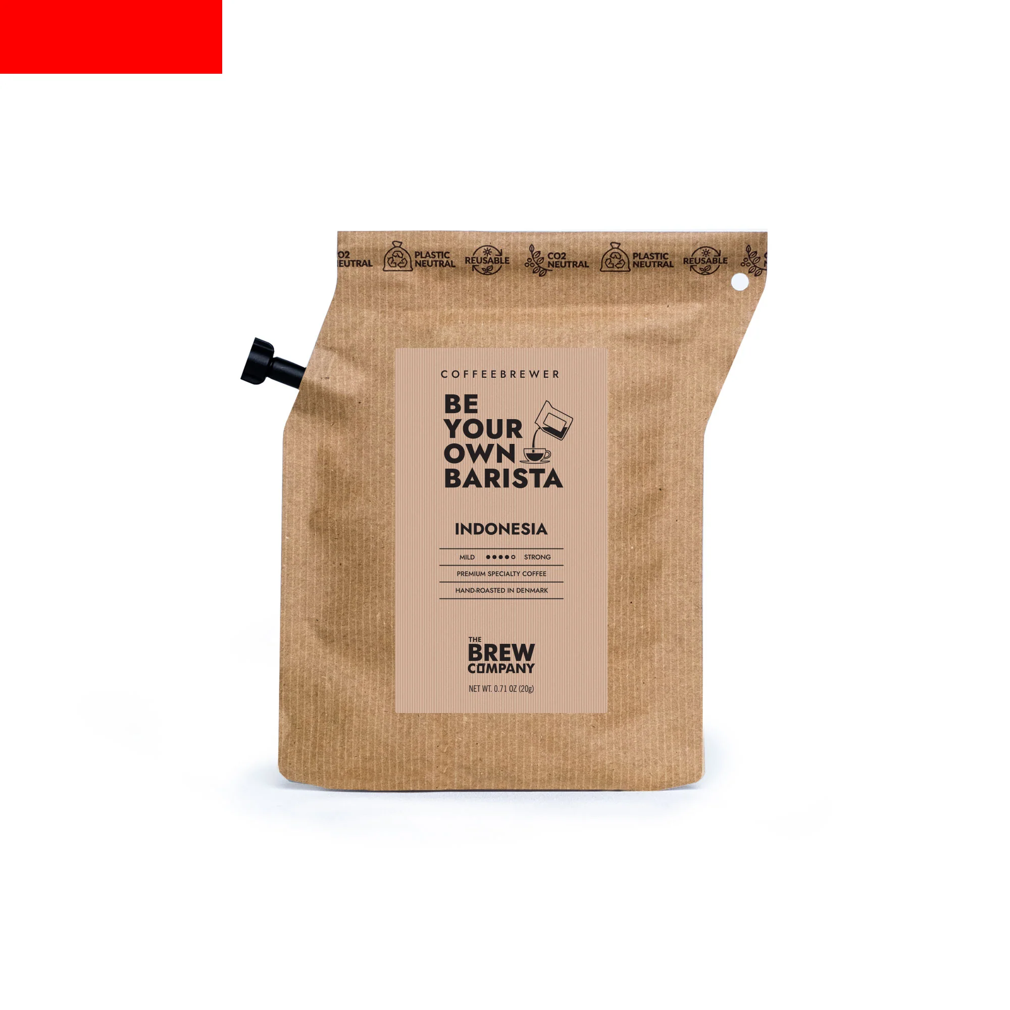 Grower's Cup Coffeebrewer - 便攜式手沖咖啡包（Indonesia 印度尼西亞）