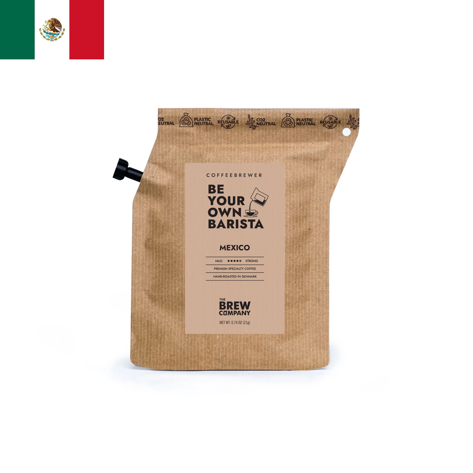 Grower's Cup Coffeebrewer - 便攜式手沖咖啡包（Mexico 墨西哥）