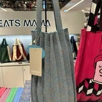 [S] PLEATS MAMA SHOULDER BAG,VINTAGE BLUE, PM11ZW-SB1-BB1-F (SPL52)