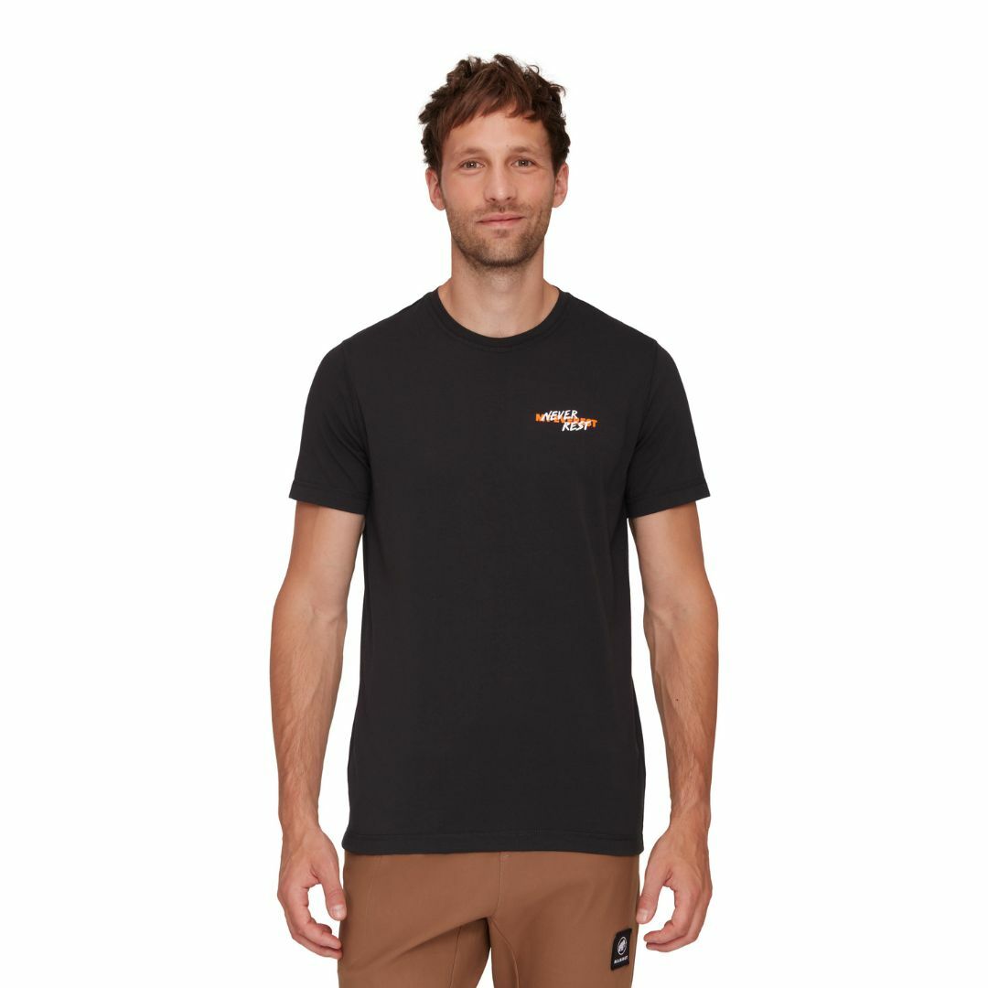 Mammut 快乾衫/男 Mammut Core T-Shirt Never Rest - 黑 (M1017040530001)
