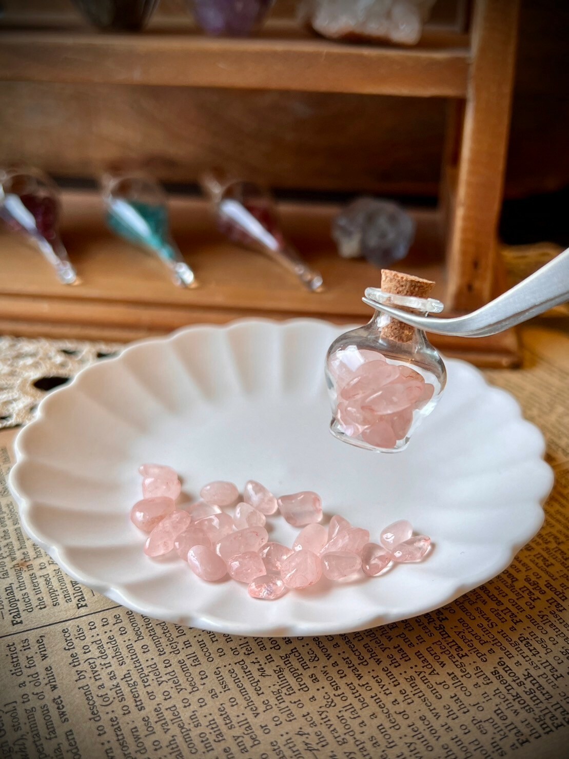 迷你魔法玻璃瓶(A-F)