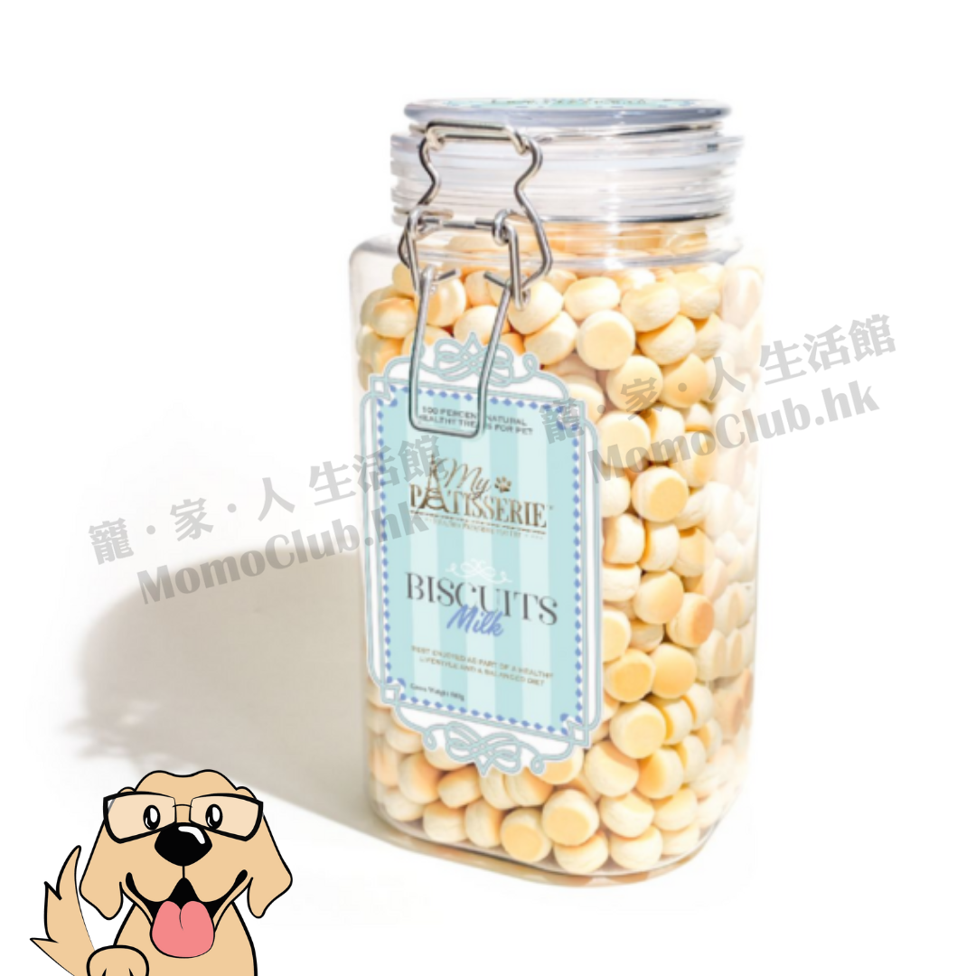 My Pet Patisserie HK - 牛奶味小饅頭 560g樽裝 [犬用]