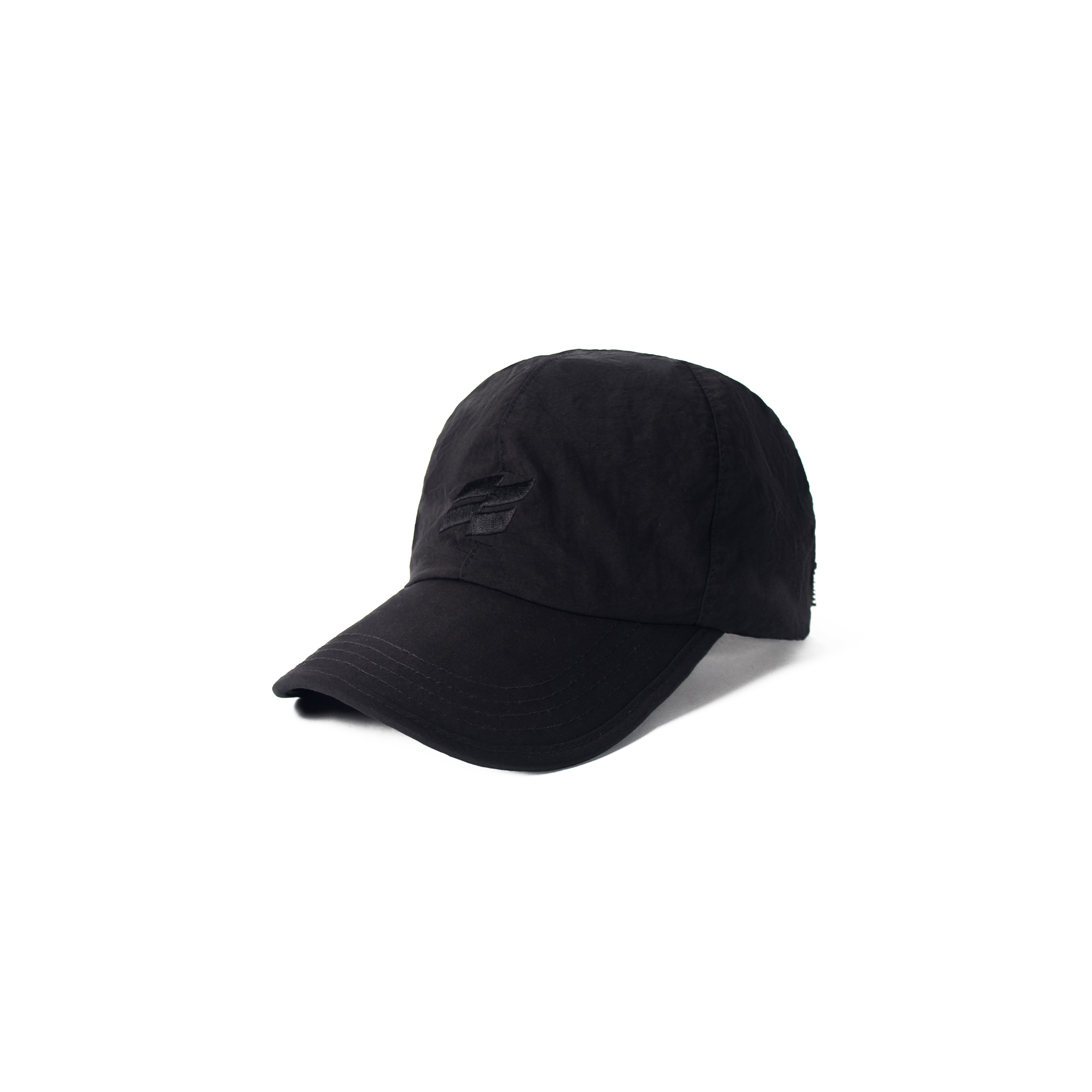 faam / 6 PANEL W/R NYLON CAP 霧黑 - 6 片防潑水尼龍帽