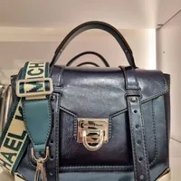 [S] MICHAEL KORS 35H3SNCS6M MANHATTAN MD TH SCHOOL SATCHEL,TEAL, 196237281722 (SMK793)