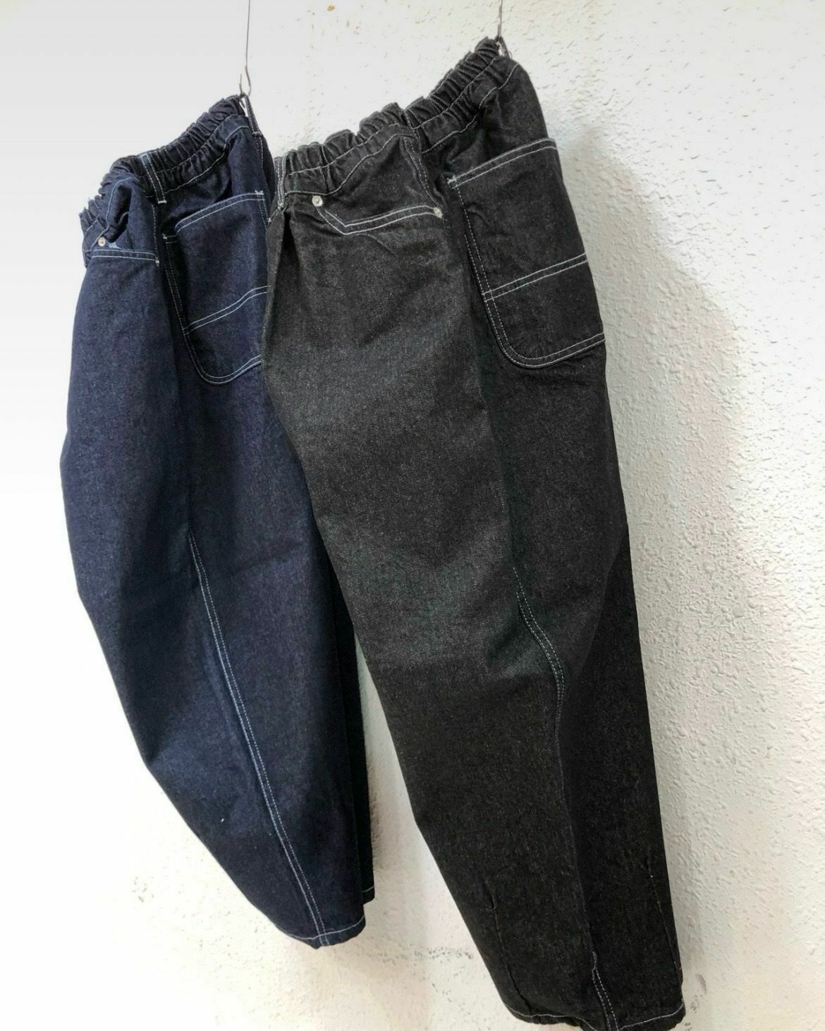 淨色鬆身牛仔褲 P2721