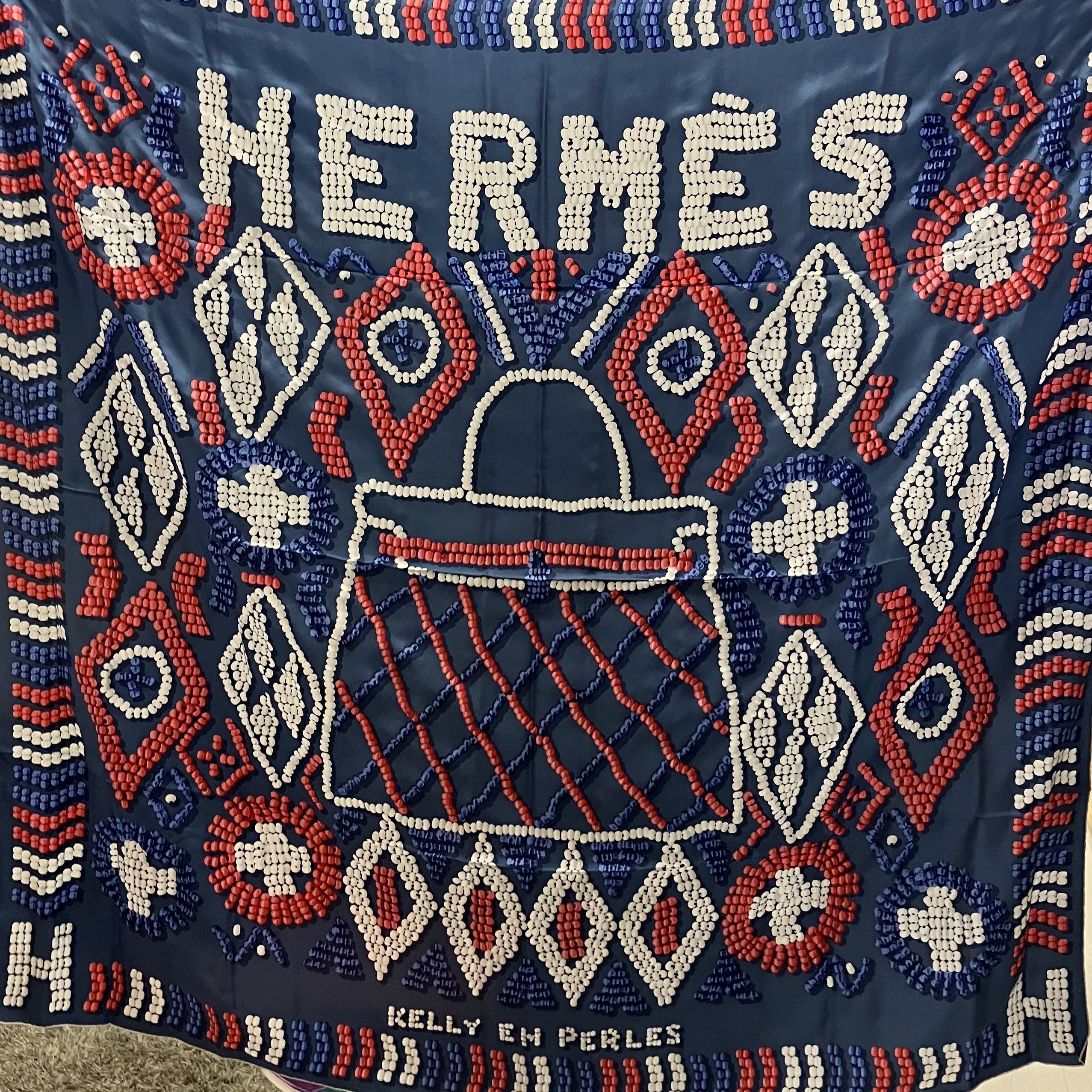 140 x 140 silk scarf (特價) -M