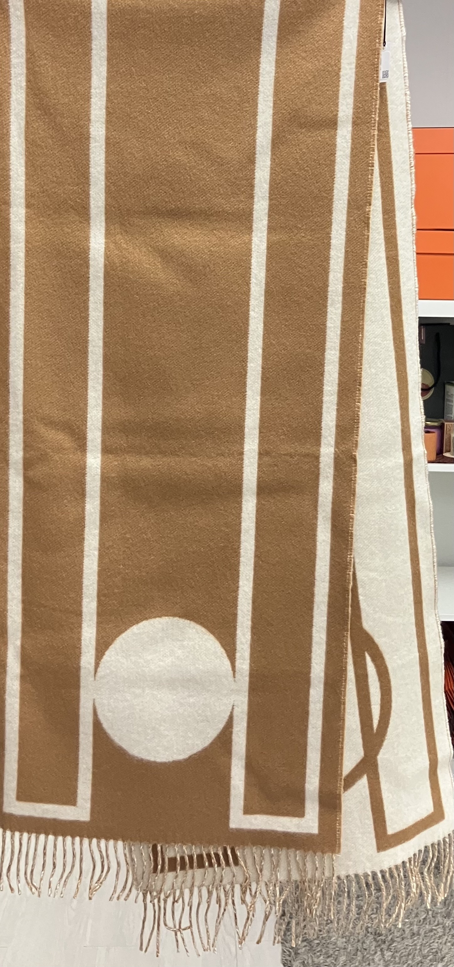 40 x190 cashmere scarf -M