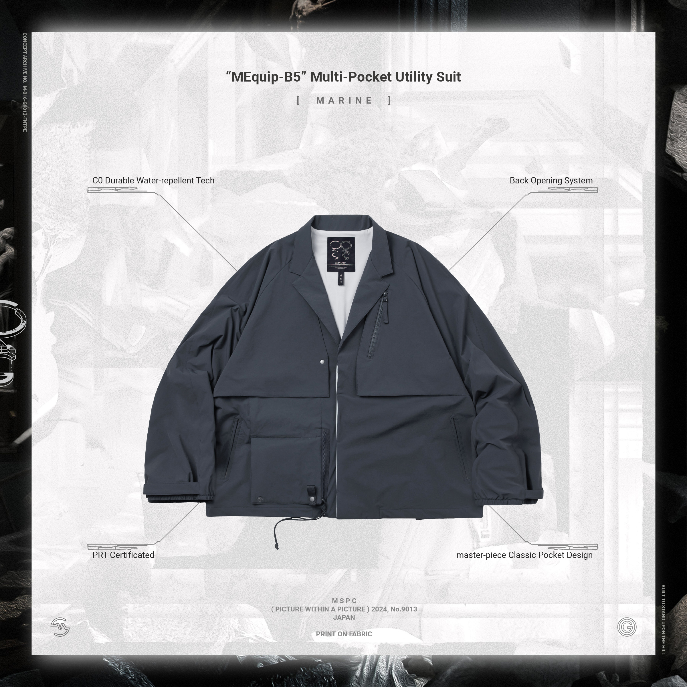 MEquip-B5” Multi-Pocket Utility Suit - Marine