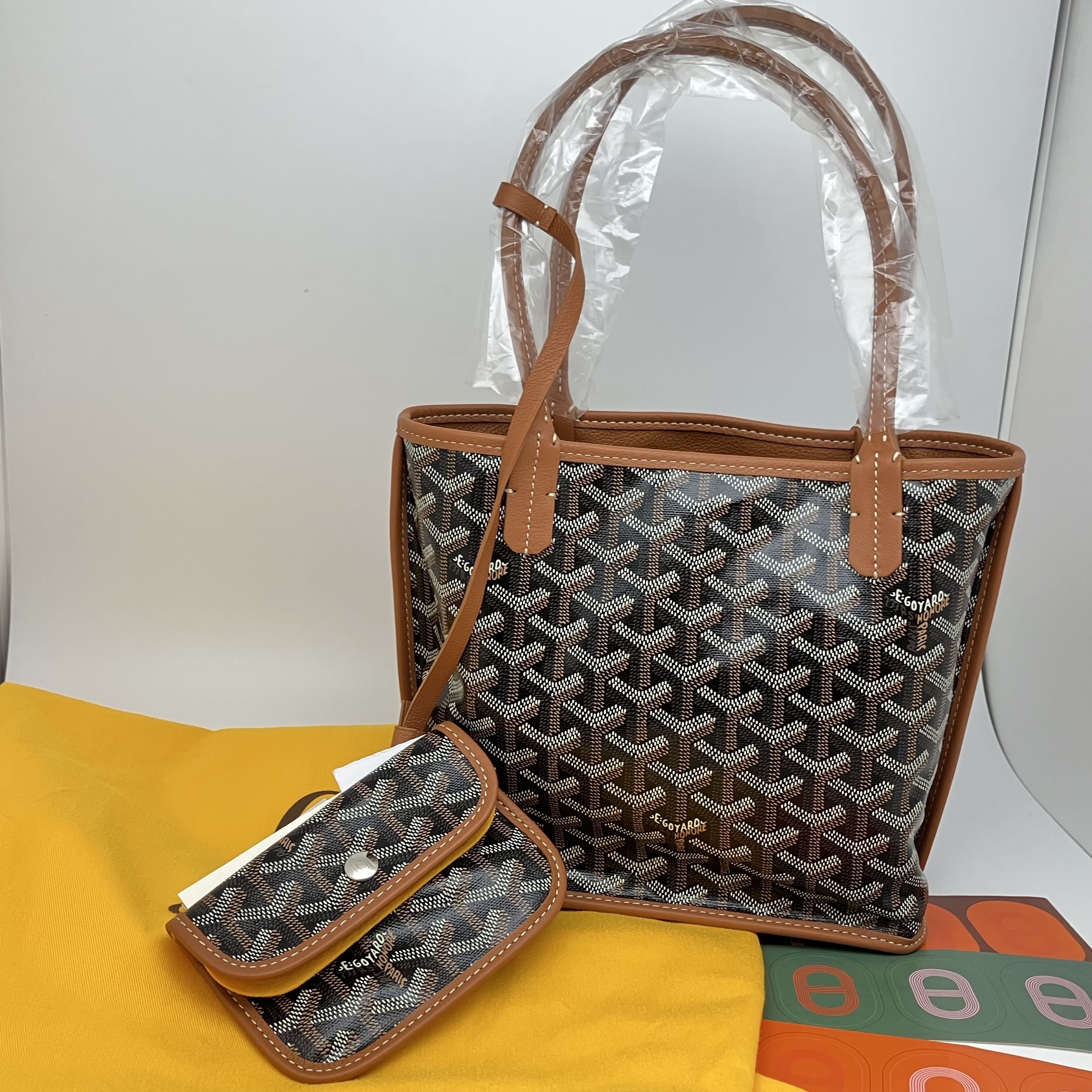 Mini Anjou Tote bag PM size Gris -M