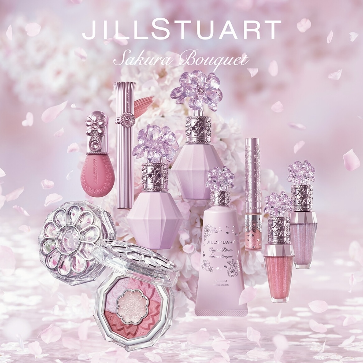 [限定] JILL STUART Crystal Bloom Sakura Bouquet 2024