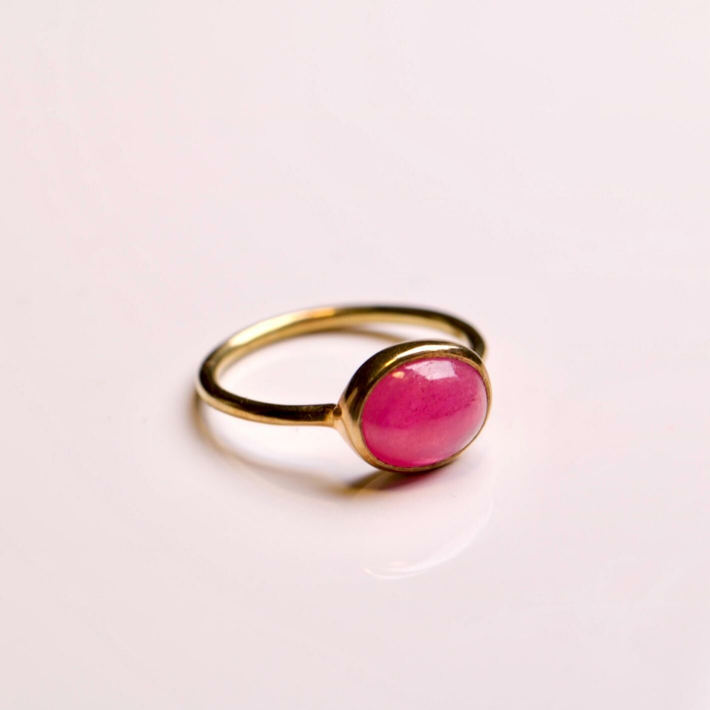 日本半貴石戒指-Ruby 紅寶石