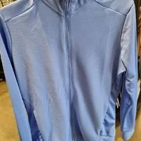 [S] ADIDAS WOMEN'S TXT FZ J JACKETS,BLUE FASHION, HR2985 [FINAL SALE] (SAD129)