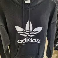 [S] ADIDAS TRF HOODIE,BLACK/WHITE, FM3307 [FINAL SALE] (SAD136)