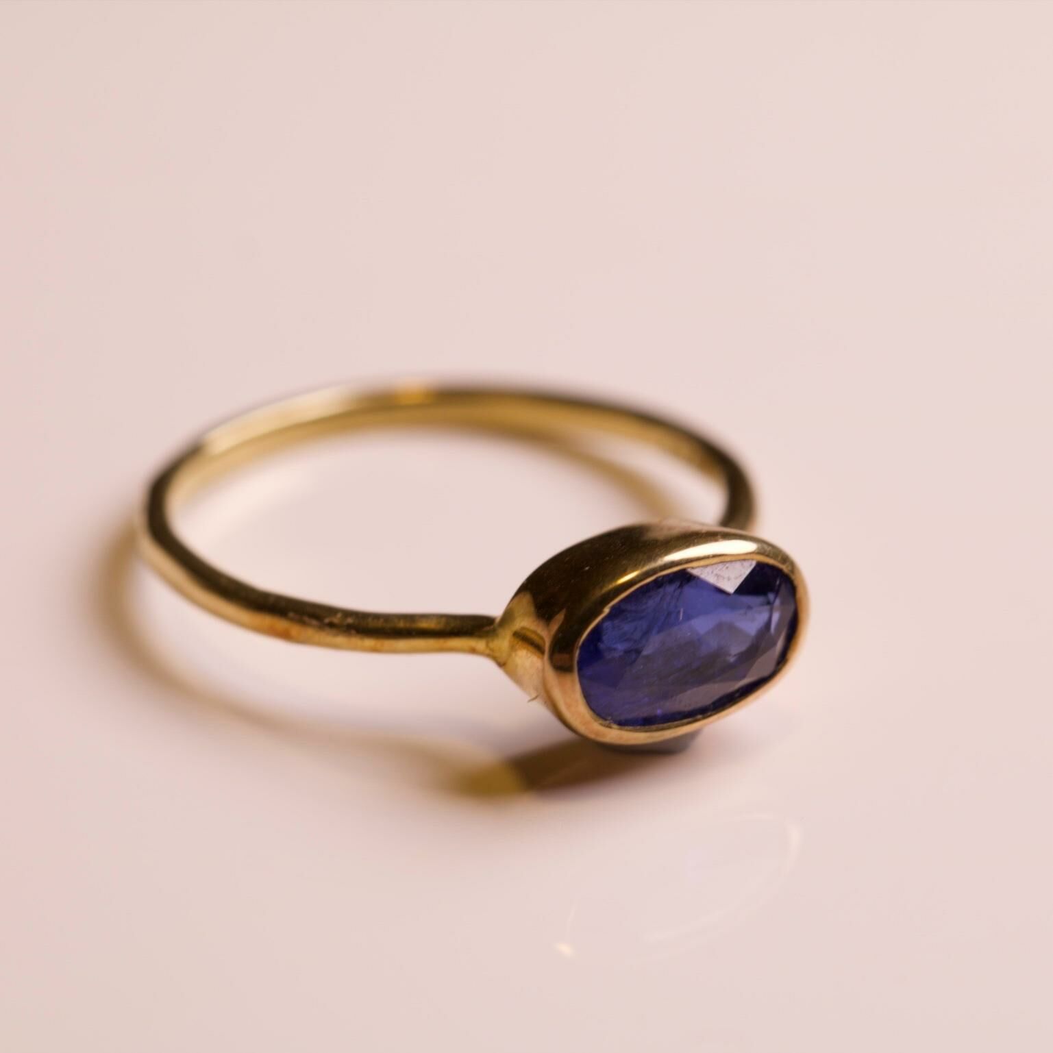 日本半貴石戒指- Kyanite 藍晶石