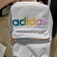 [S] ADIDAS SANTIAGO 2 LUNCH BAG,JERSEY WHITE/WHITE RAINBOW, EX6530 (SAD137)
