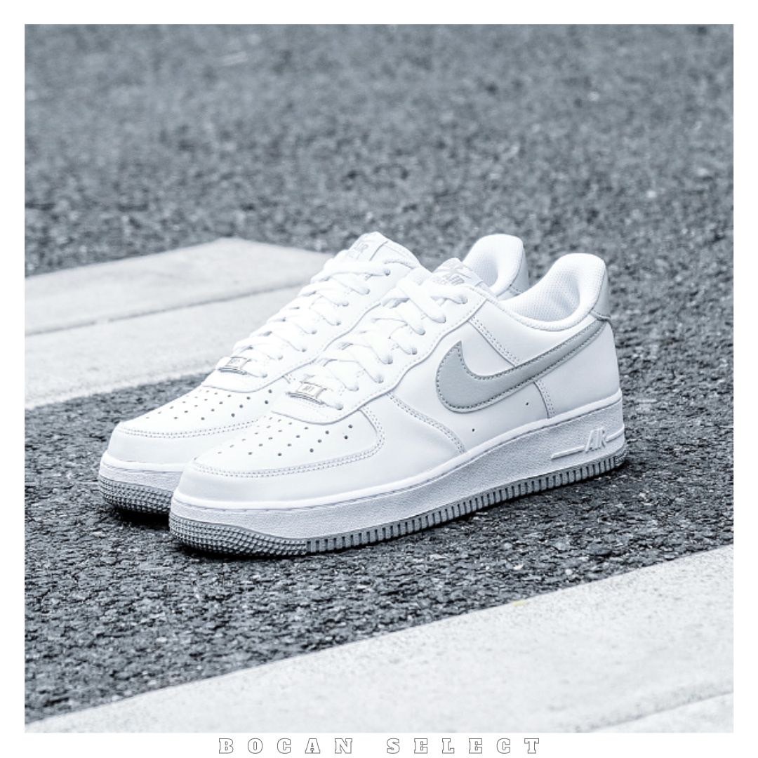 NIKE AIR FORCE LOW 銀河灰 白灰