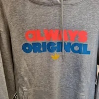 [S] ADIDAS ALWAYS OG HOODY,MEDIUM GREY HEATHER, HD5264 [FINAL SALE] (SAD143)