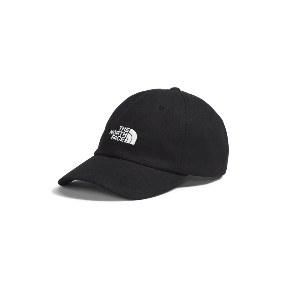 THE NORTH FACE NORM HAT 電繡LOGO 可調式 老帽 棒球帽-NF0A7WHO 黑(JK3)-(E14d05)-/-(E16b01)-白(XMO)