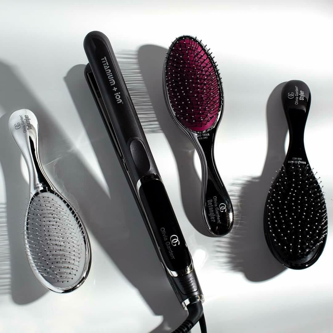 【Olivia Garden】鈦金屬溫控負離子夾