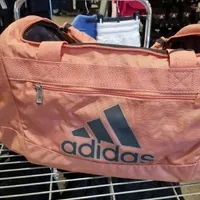 [S] ADIDAS DEFENDER IV SMALL DUFFEL,WONDER CLAY/ONIX GREY/SILVER METALLIC, GC3133 (SAD160)
