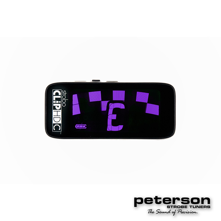 Peterson StroboClip HDC SC-HDC 高解析 頻閃 充電式 夾式調音器