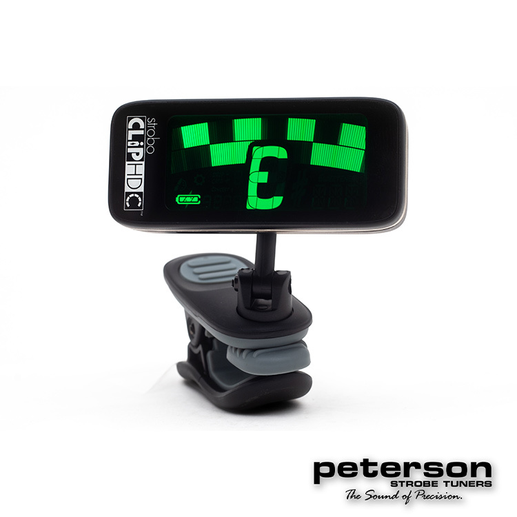 Peterson StroboClip HDC SC-HDC 高解析 頻閃 充電式 夾式調音器